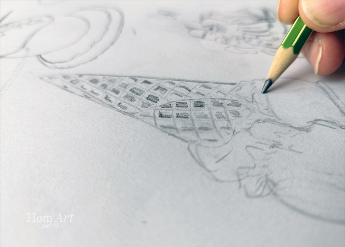 La maladroite esquisse